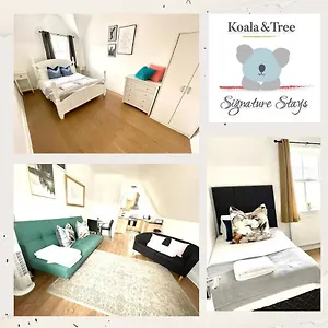 Koala & Tree - 2 Bedroom In Centre - Short Lets & Serviced Apartment Cambridge (Cambridgeshire)